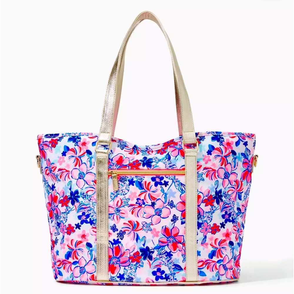 Lilly Pulitzer, new lined beautiful beach bag.